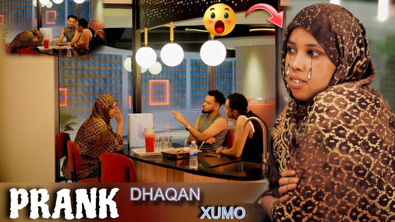 PRANK KII UGU XUMAA AMINA ABDIQAADIR OO ILINTA CESHAN WEYDAY….!!!!😱😭