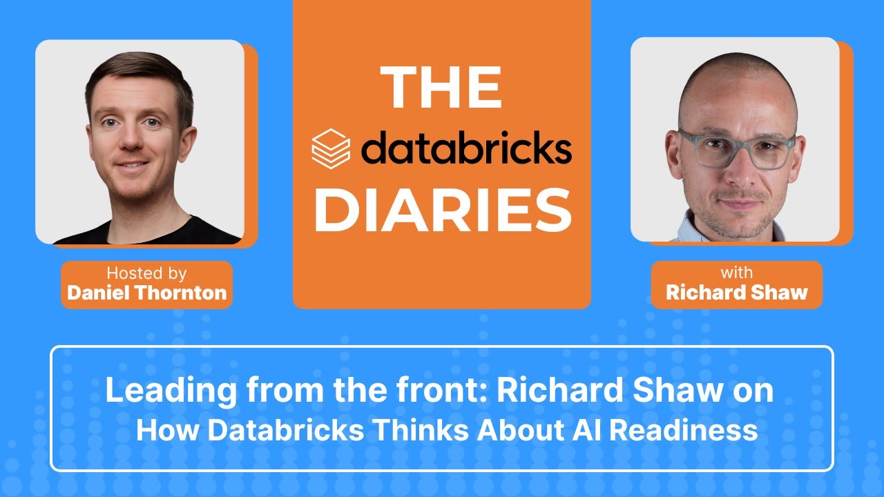 Leading from the front: Richard Shaw on How Databricks Thinks About AI Readiness