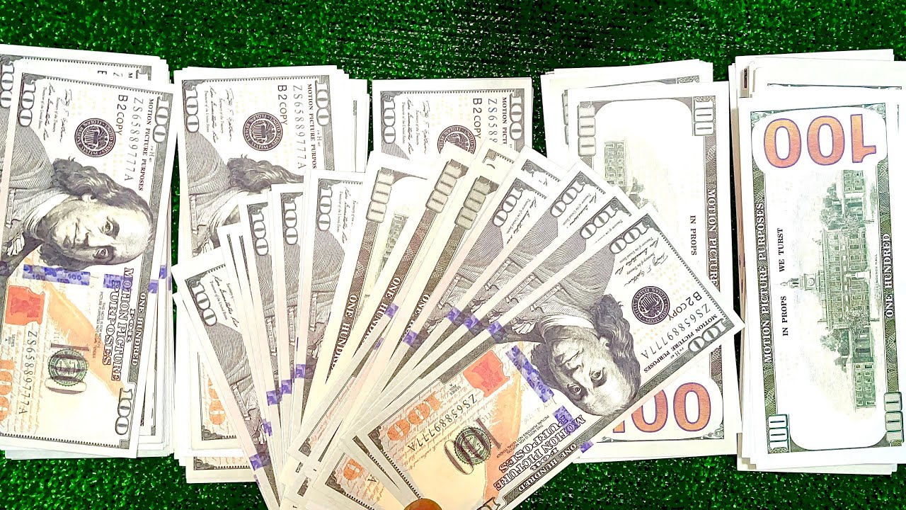 💵 Fresh Dollar Bills ASMR – Soft Counting Sounds