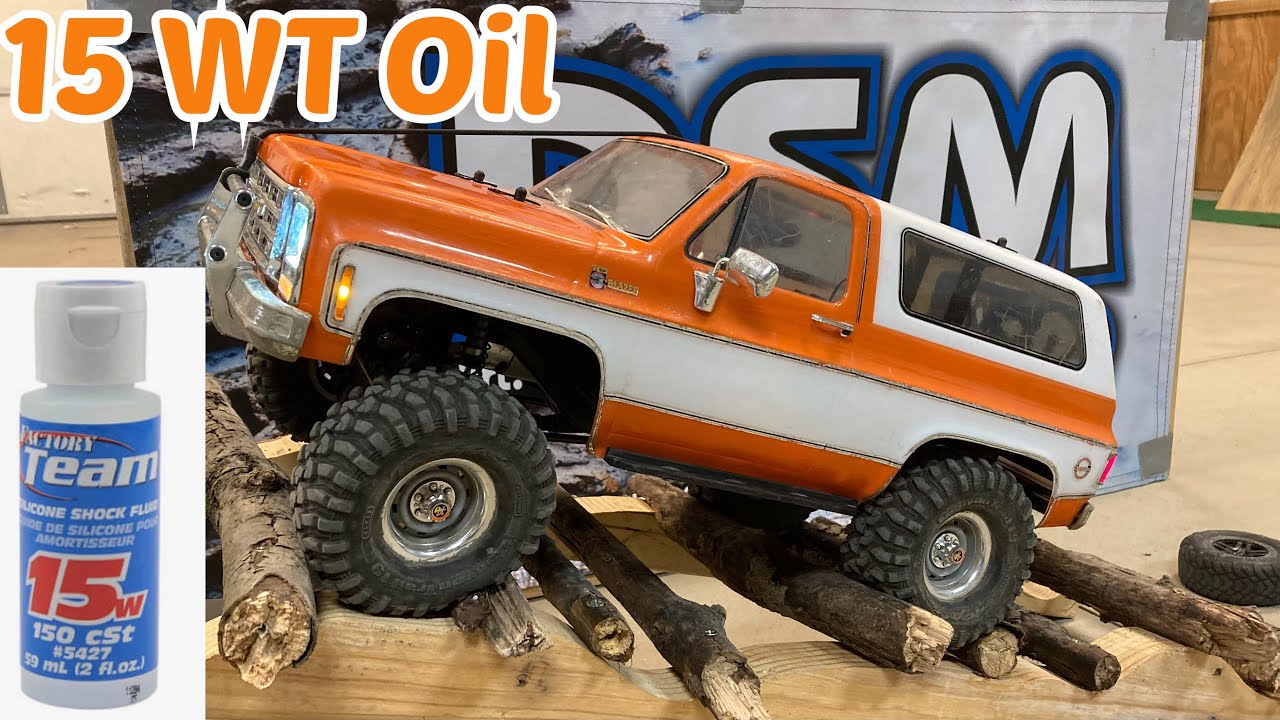 Масло для амортизаторов 15wt для Traxxas TRX4!