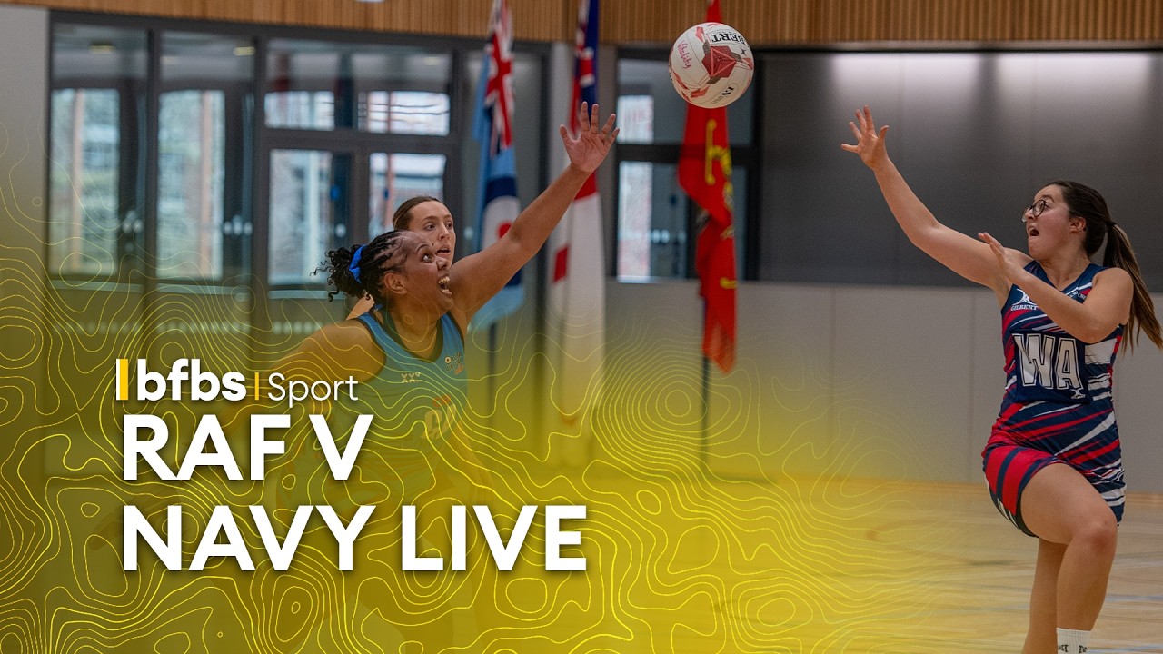 RAF v Royal Navy LIVE | Inter Services netball from RAF Cosford
