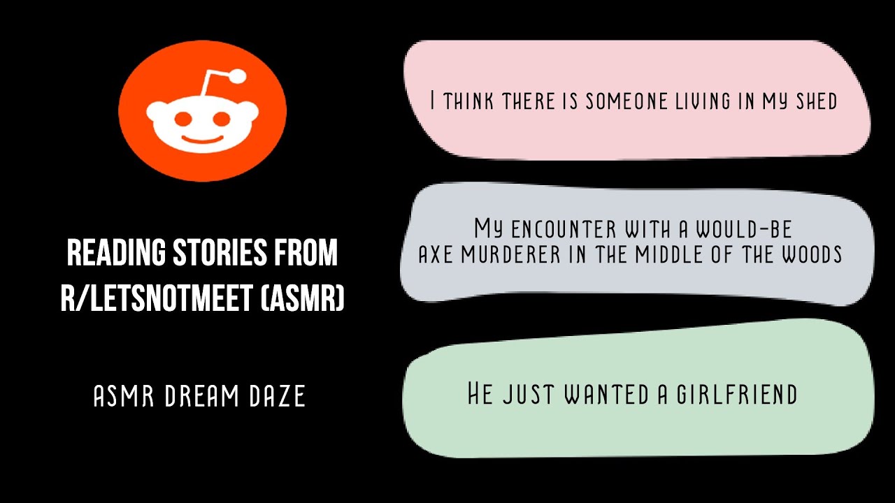 ASMR | Reading reddit stories from r/letsnotmeet #2 (whispered)