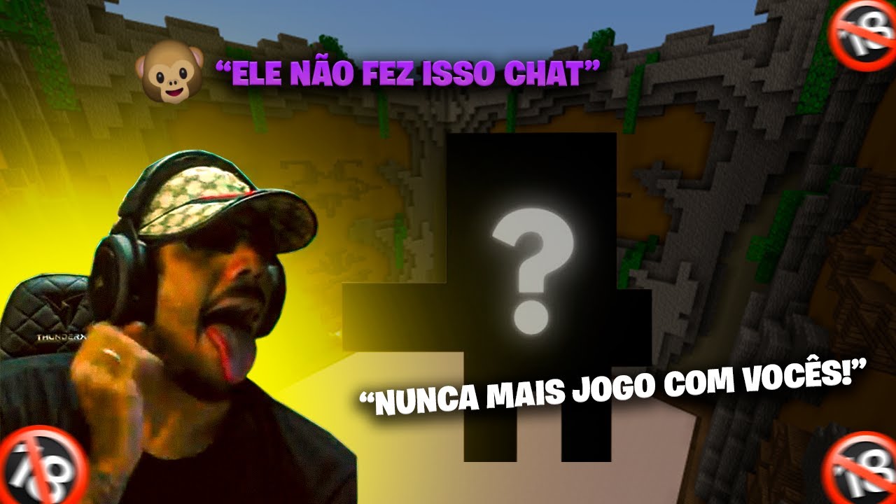 Snopey quase foi banido do Hypixel jogando Build Battle...