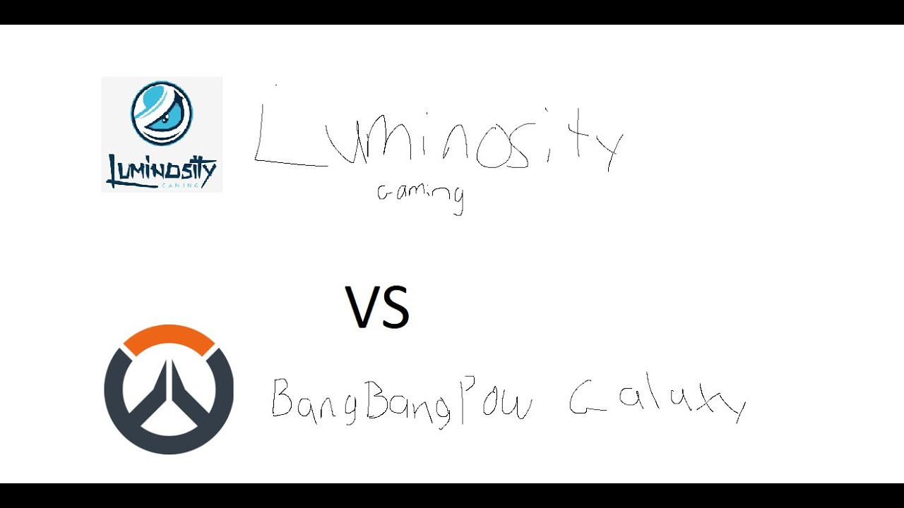 LUMINOSITY GAMING  VS BANGBANGPOW GALAXY (OWCS MATCH)