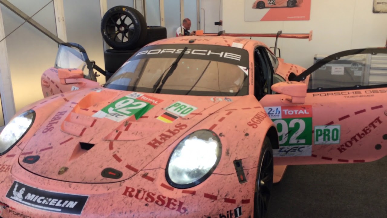 2018 Porsche 911 RSR-18 warm-up