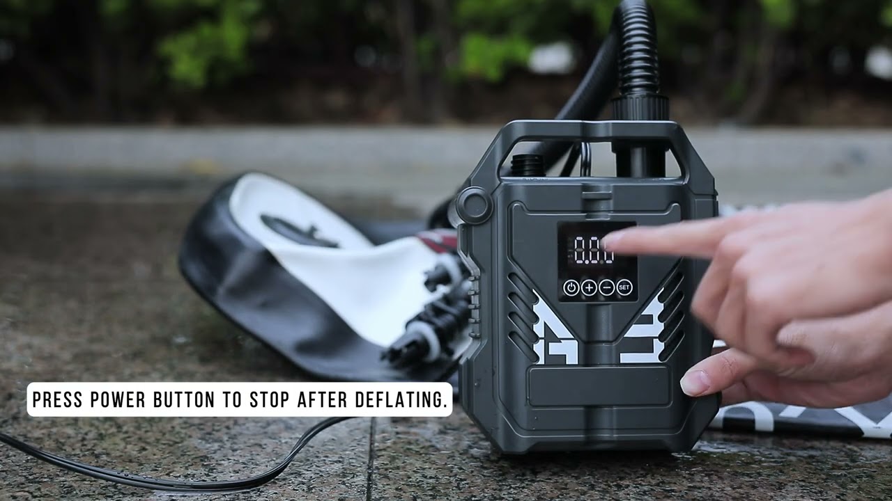 GICLE AP-883H 0-60PSI Electric SUP add Tire Air Pump Using