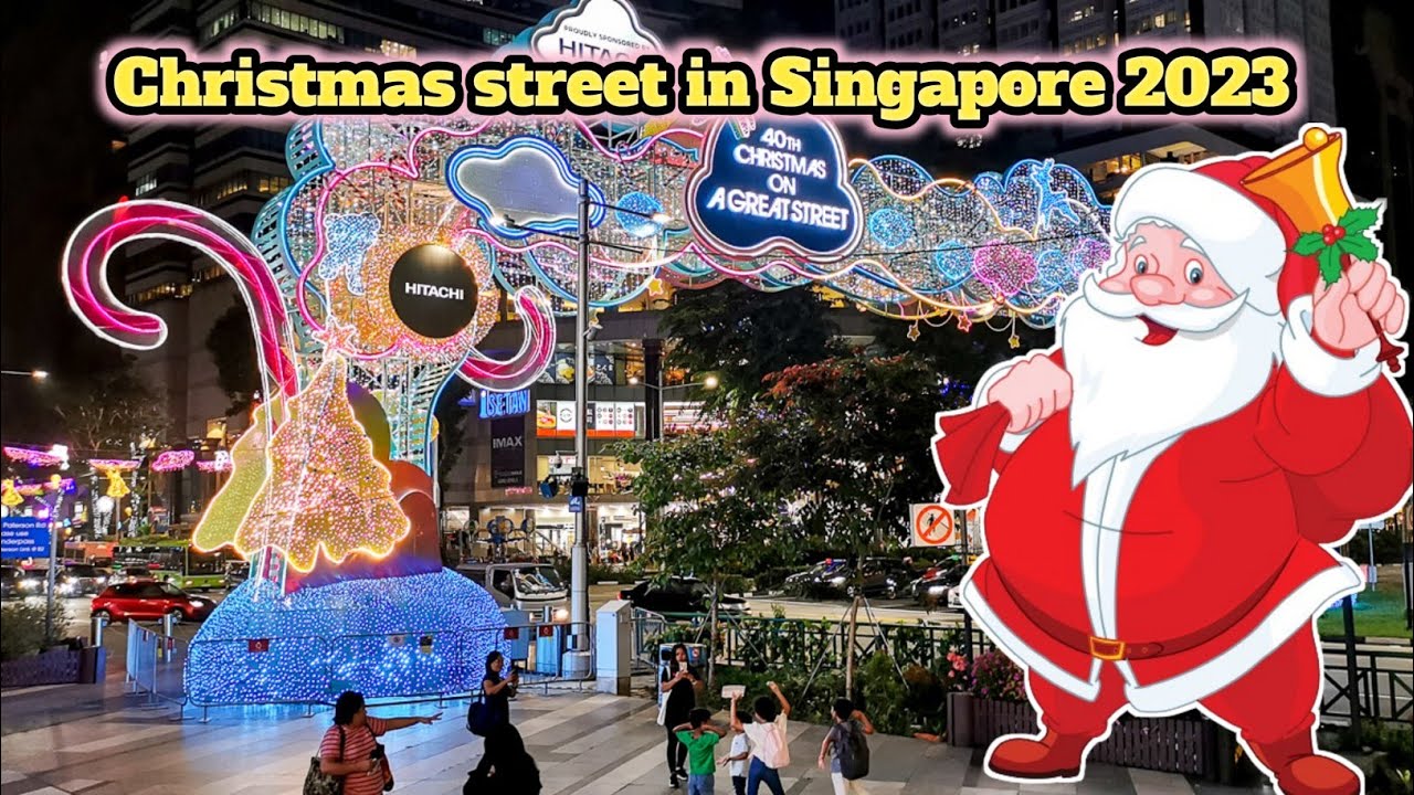 Amazing Christmas lights in Orchard |Singapore |#singapore #christmas  #singaporevlog