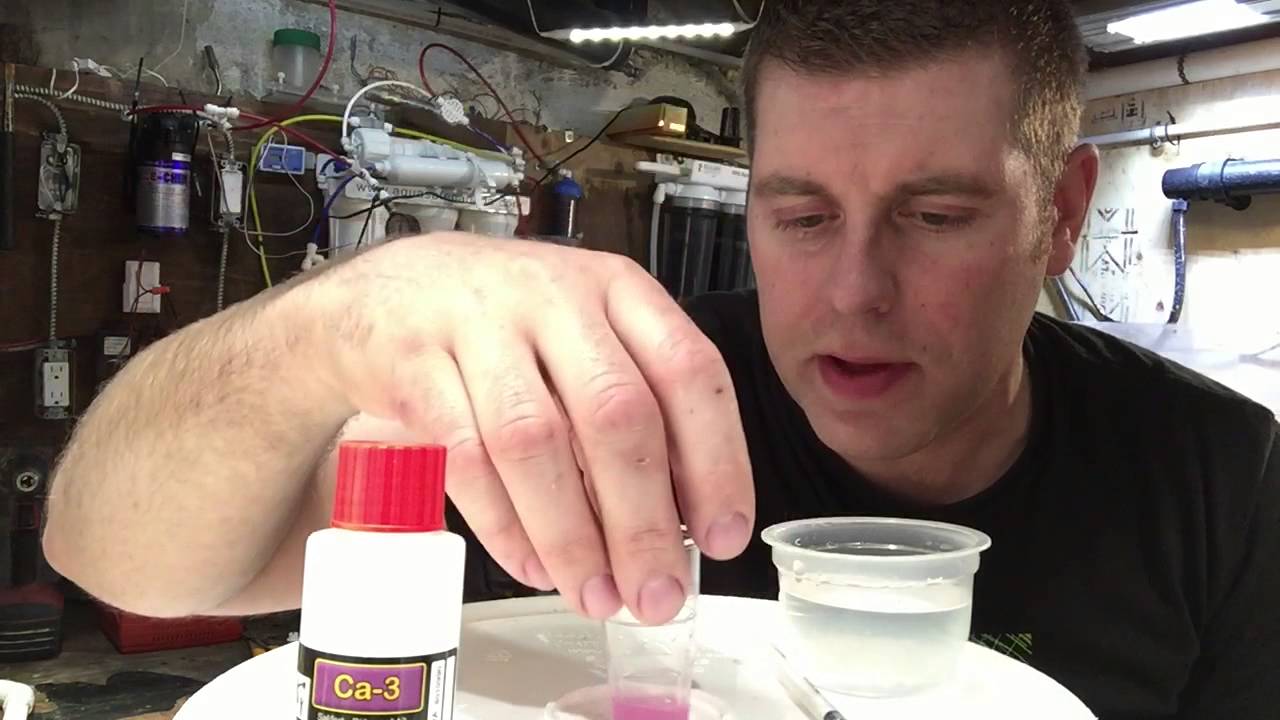 Calcium testing Using Salifert Test Kit the Simply Way