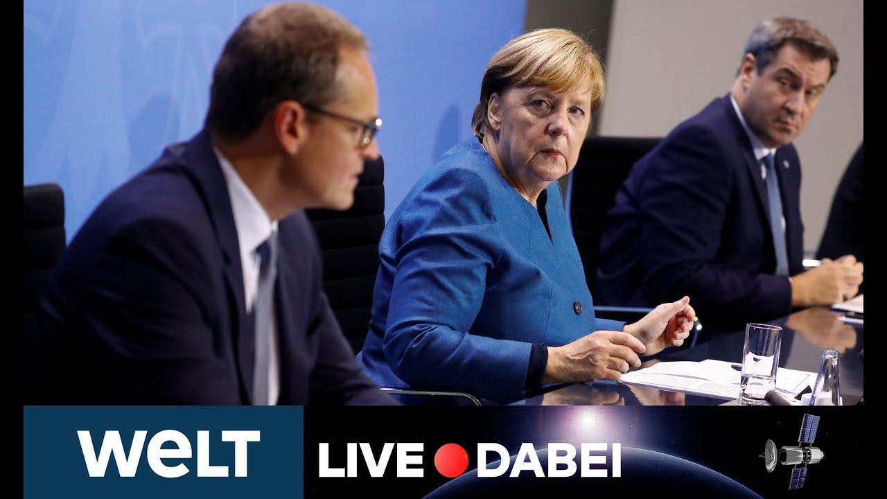 BITTERE VERHANDLUNGEN: Briefing von Kanzlerin Merkel zu den Ergebnissen des Corona-Gipfels