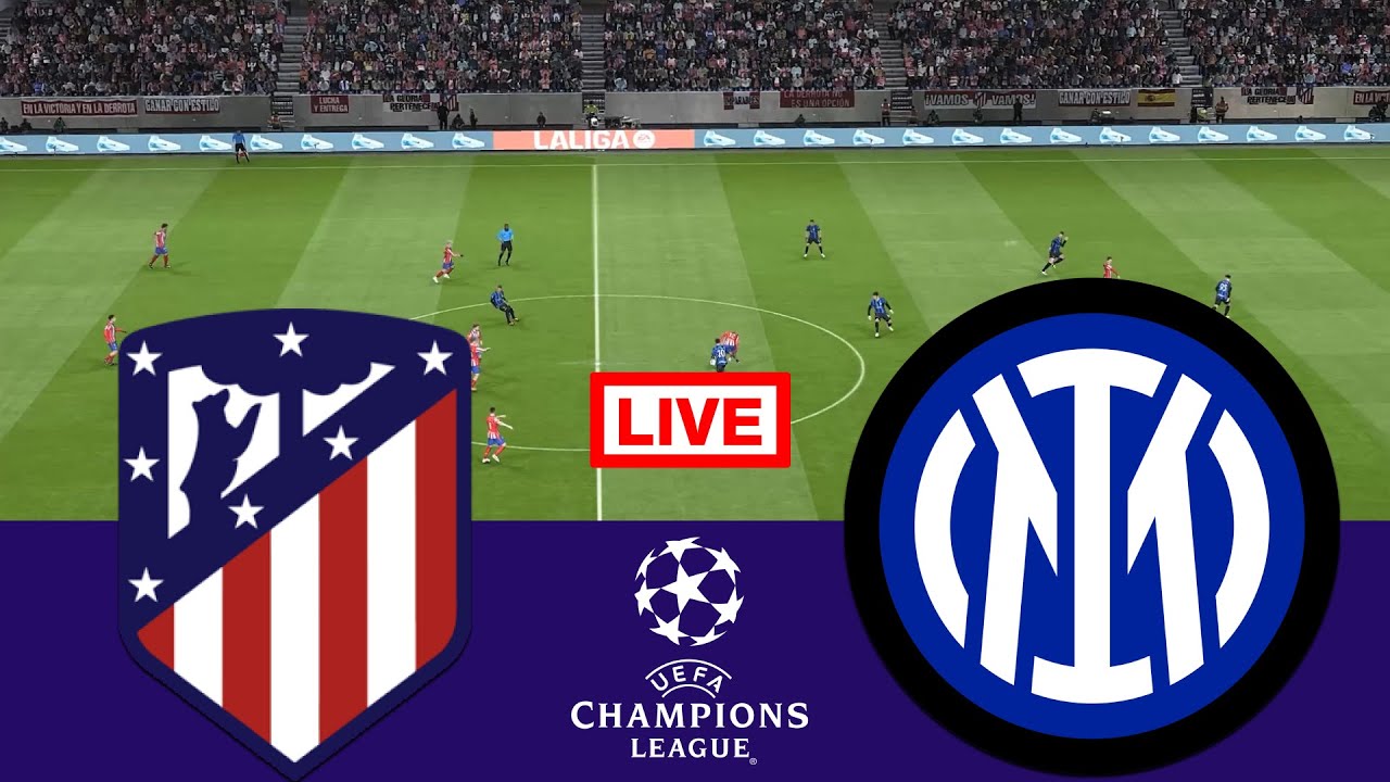 🔴 In Diretta : Atletico Madrid vs Inter | Champions League 25/26 | Streaming completo della partita