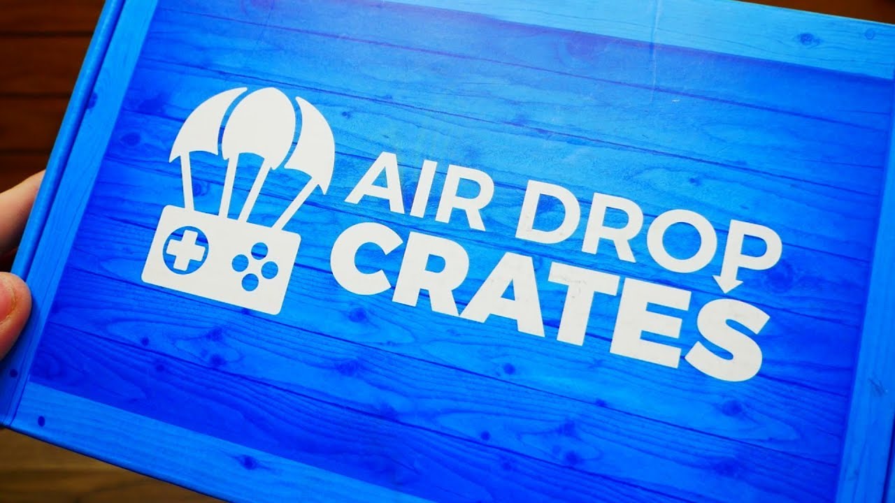 First Ever Air Drop Crate Unboxing January 2020!!