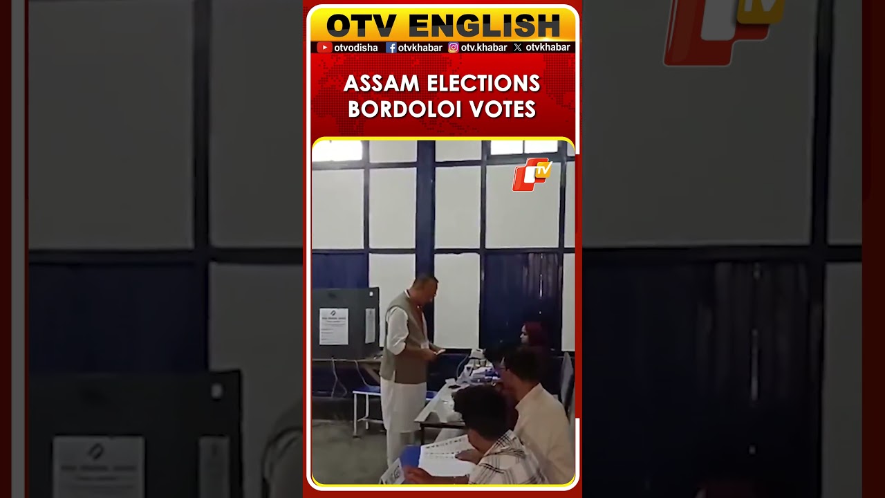BJP Candidate Pradyut Bordoloi Votes In Assam Elections 2026