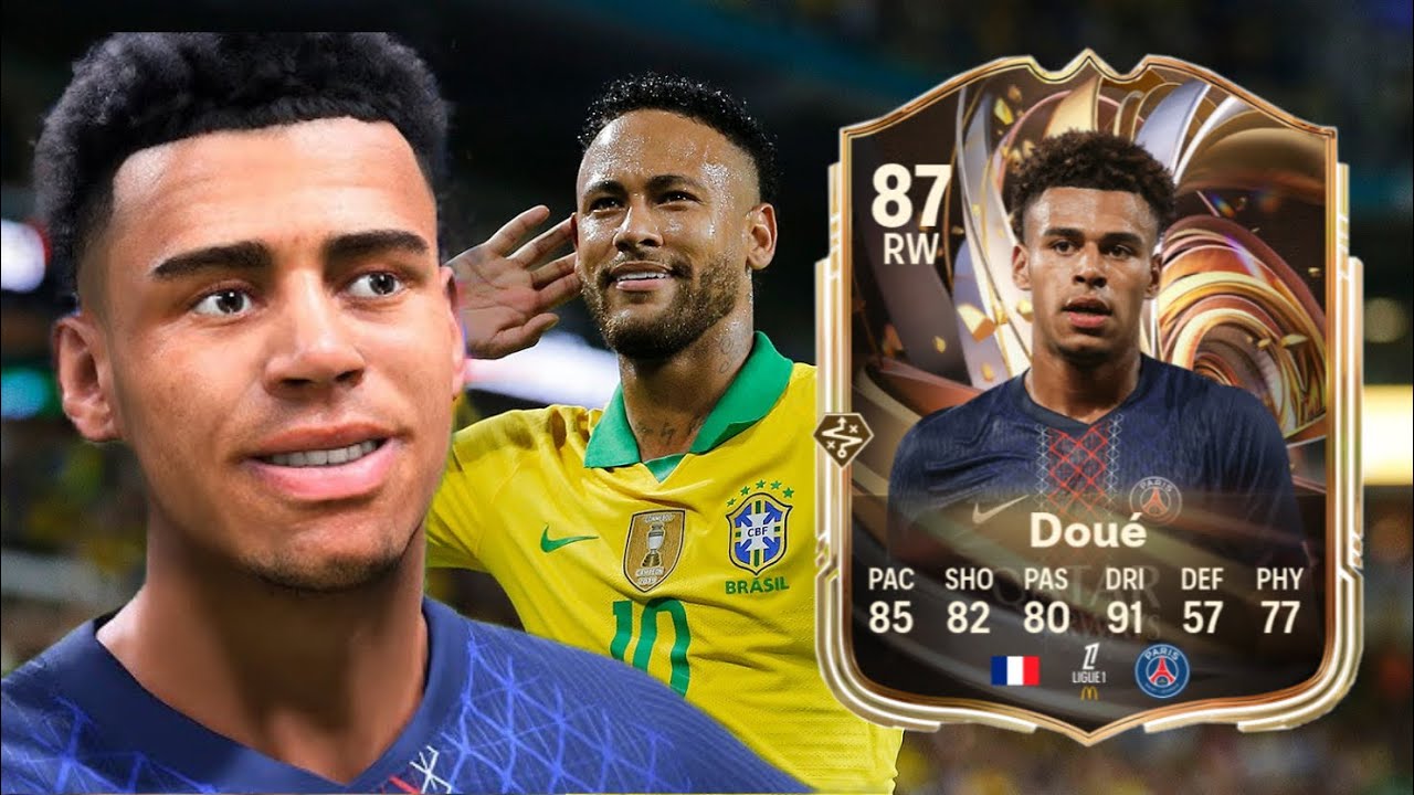 FRENCH NEYMAR ⭐️D&Eacute;SIR&Eacute; DOU&Eacute; - Ratings Reload EA FC 26 Player Review