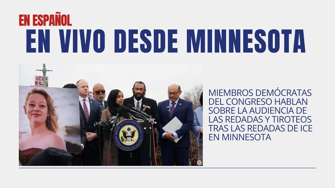 EN VIVO: Legisladores demócratas hablan tras la audiencia sobre redadas del ICE | USA EN VIVO 🔴