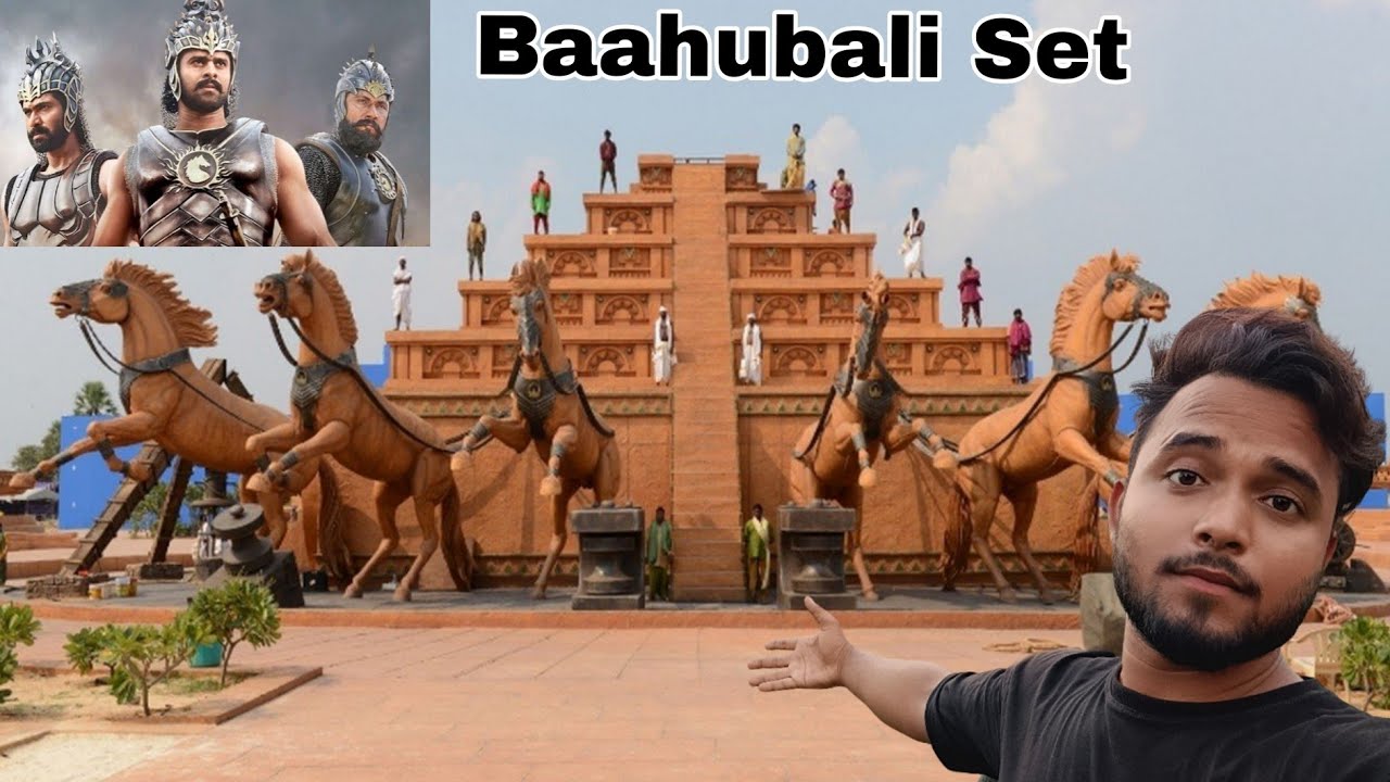 Bahubali Movie Set Tour | Ramoji Film City Hyderabad || @Rohit_qureshi_Vlog 