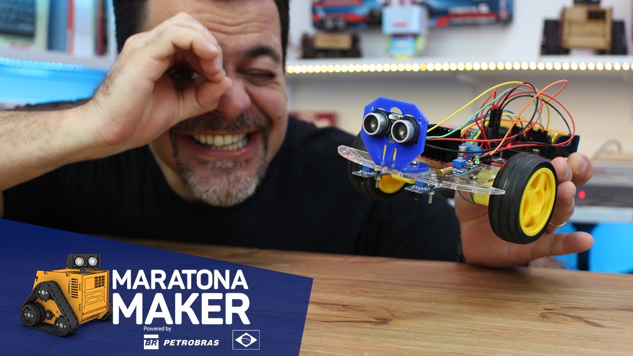 Sensores de Obstáculos para Projetos Robóticos #MaratonaMaker