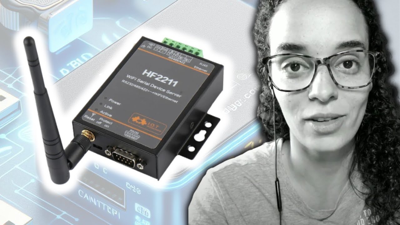 👩🏻‍🏫 [TUTORIAL] CONFIGURAÇÃO DO GATEWAY HF2211 WIFI SERIAL DEVICE SERVER