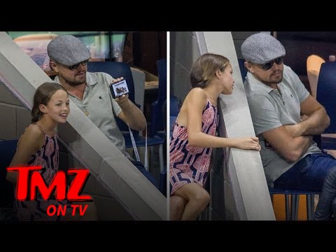 Леонардо Ди Каприо сделал селфи с фанатом на Открытом чемпионате США | TMZ TV
