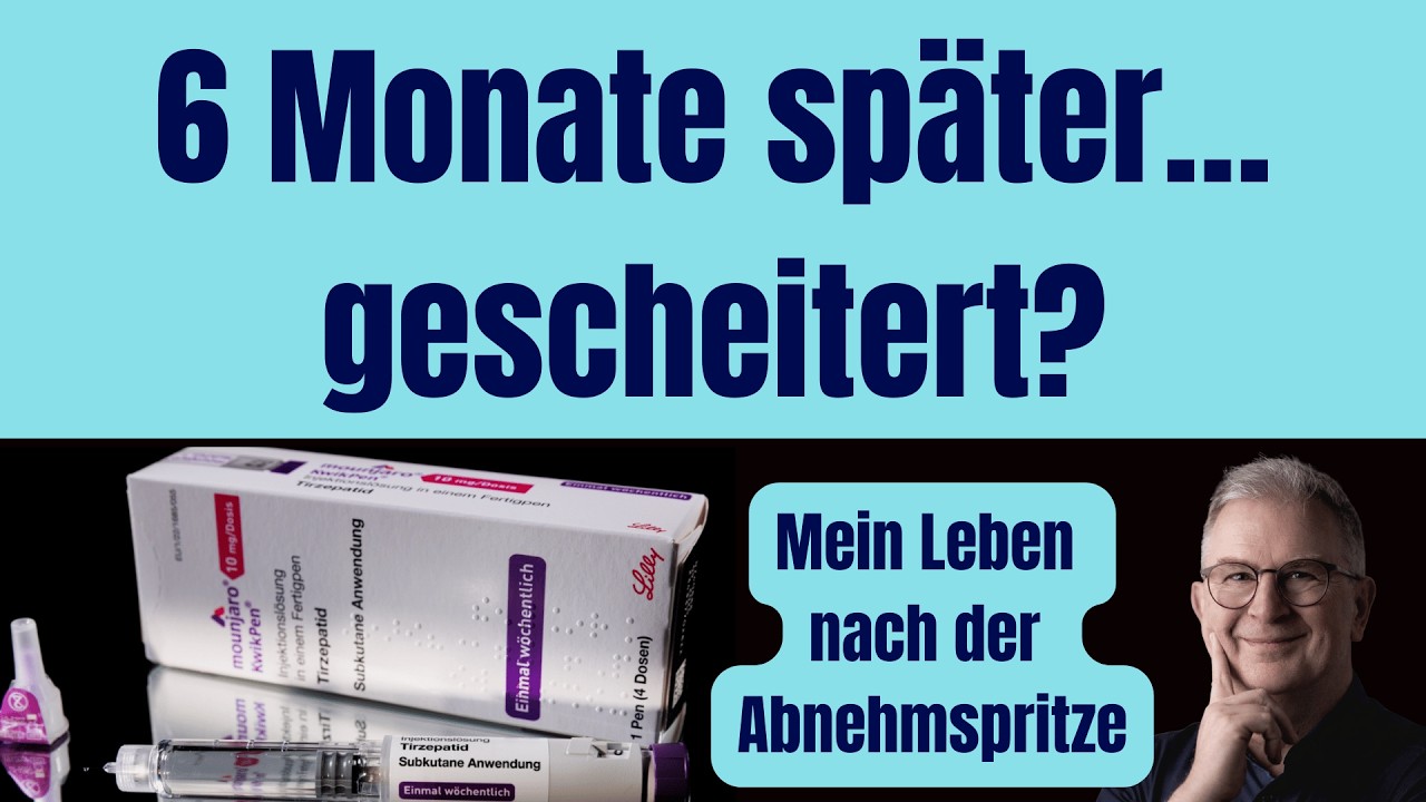 6 Monate ohne Abnehmspritze und manche warten nur darauf, dass ich wieder zunehme.