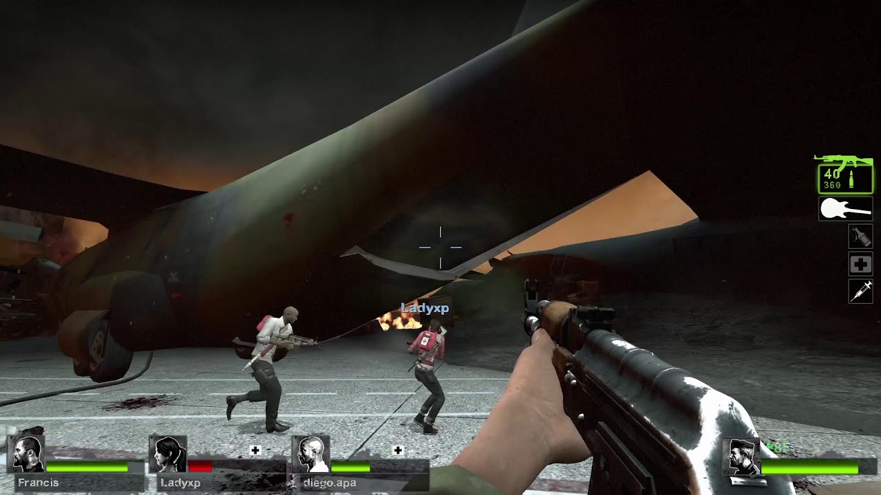 L4D 2 com amigos, LADYXP e Dih