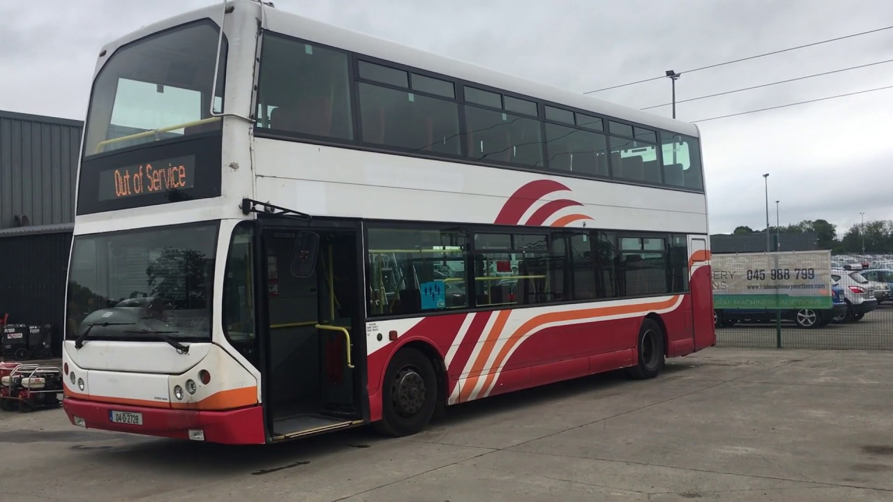 04D2728 DD17 Bus Éireann Direct 2004 Volvo B7TL 77 Seat Double Decker FOR AUCTION