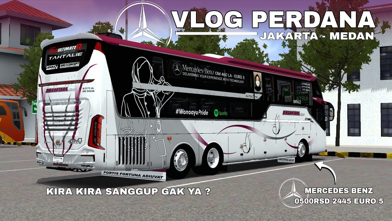 VLOG PERDANA | Jakarta - Medan nyetir Sr3 tronton, Kira Kira sanggup gak ya?