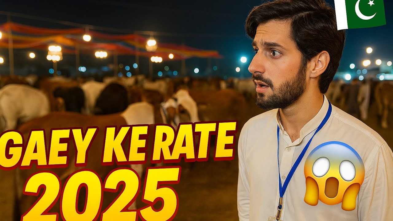 Mirpurkhas Ki Gaey Ki Mandi 2025 😱 | Rates Ne Hila Dia | Eid Ka Scene Shuru Ho Gaya!”