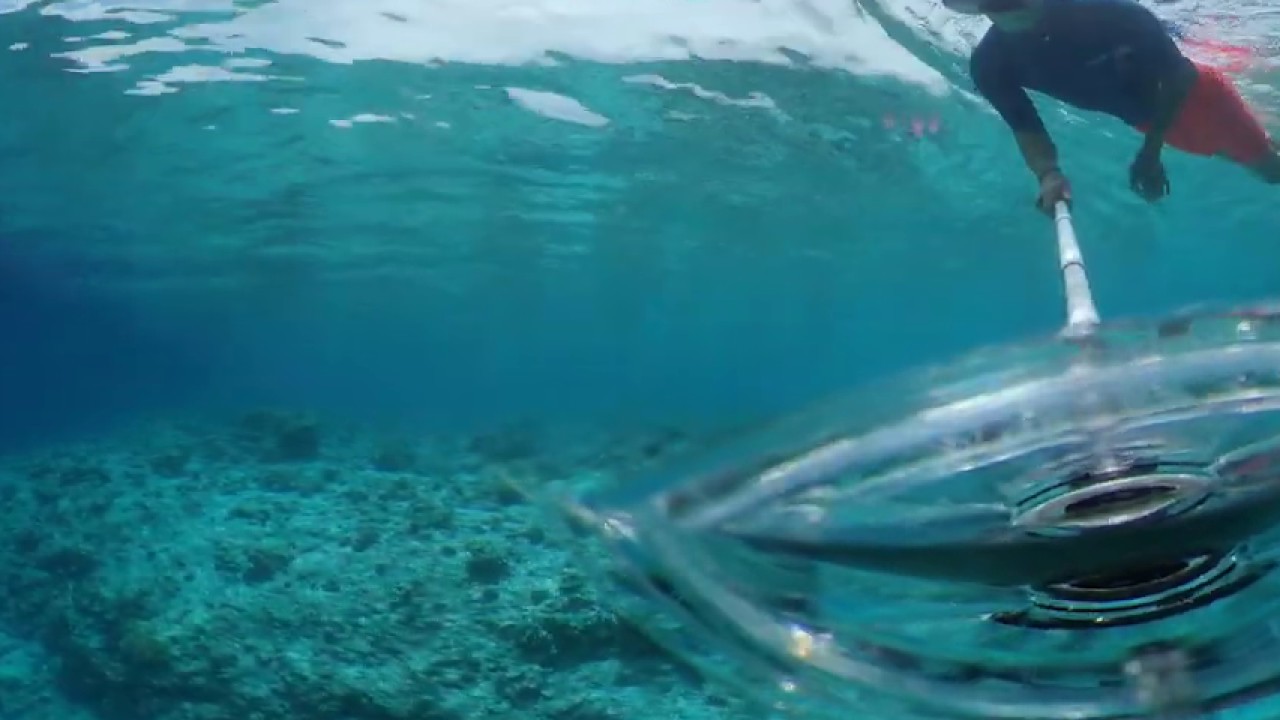 Schnorcheln an den Semi Water Bungalows, Safari Island - Maldives 13.09.2019