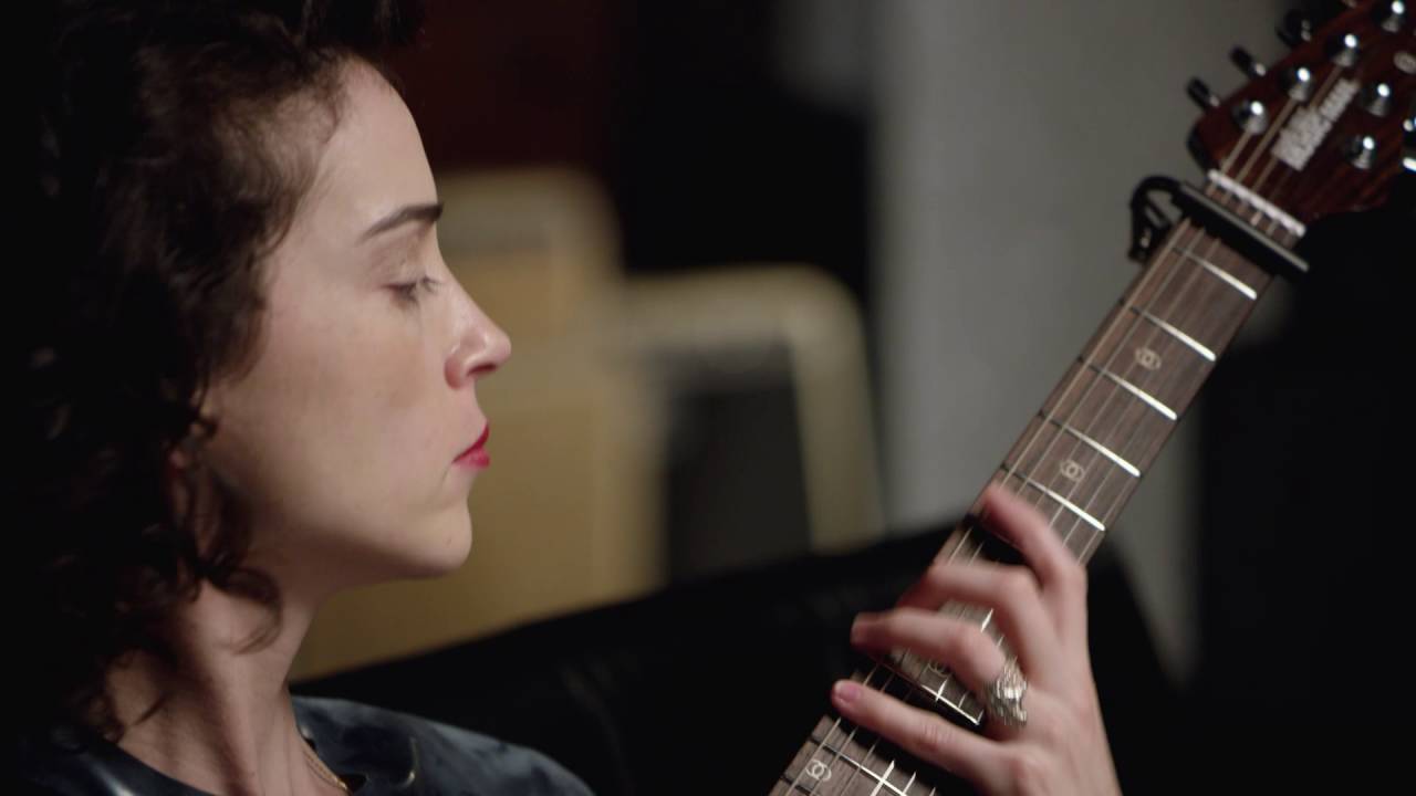 St Vincent Demos Her New Ernie Ball St. Vincent Signature Model: Fuzz Tone