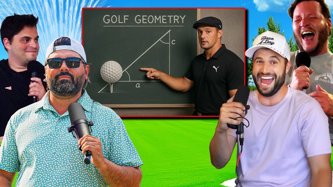Bryson Dechambeau Gives Us A Lesson In Geometry | Bob Does Sports Podcast
