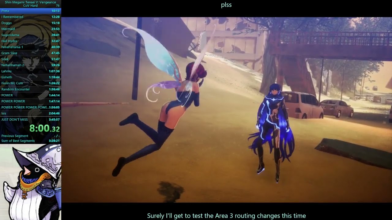 SMTVV Any% CoV Hard Speedrun in 3:43:30