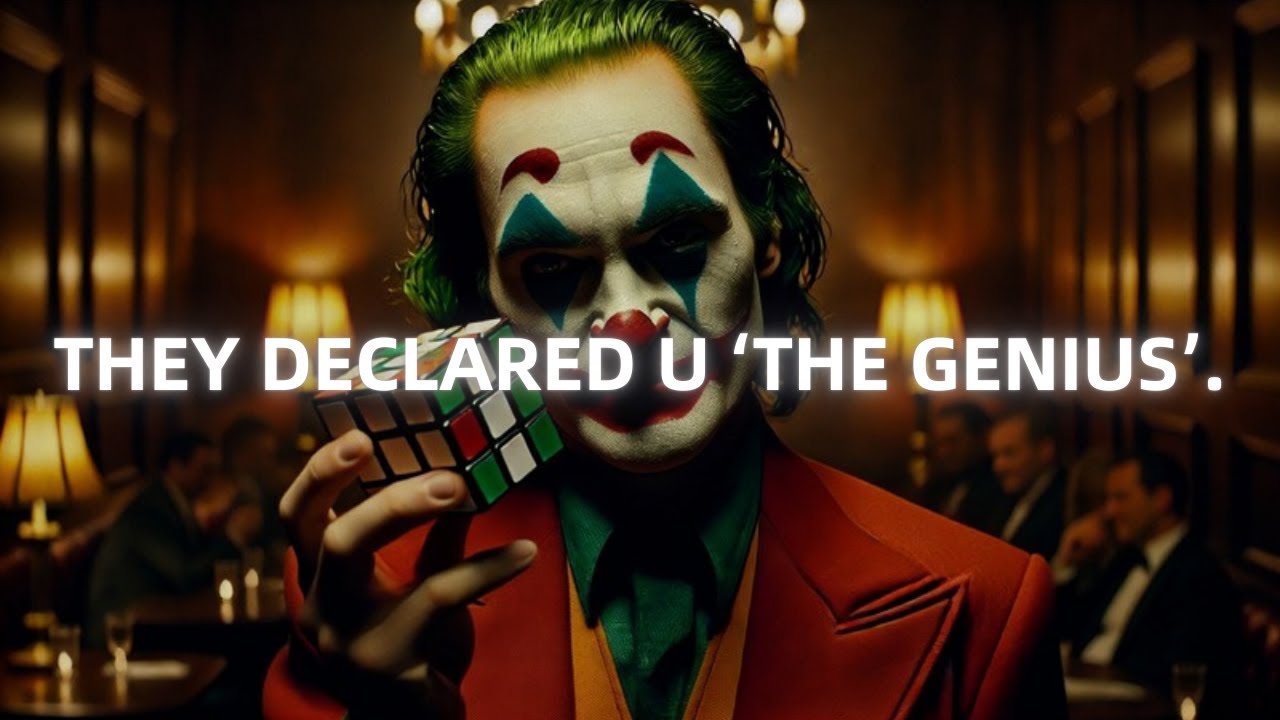 A Secret Society Just Voted You Leader… 'He Is the Prophecy' - Joker Motivation (Powerful)