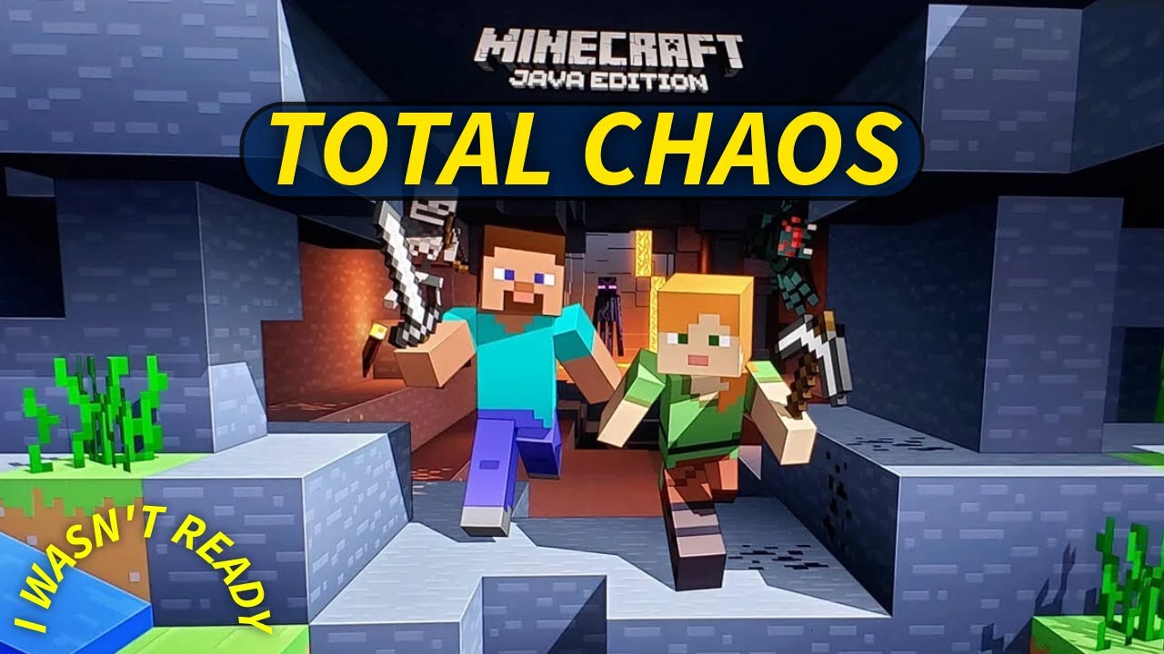 Играю в Minecraft впервые… Я был к этому не готов!