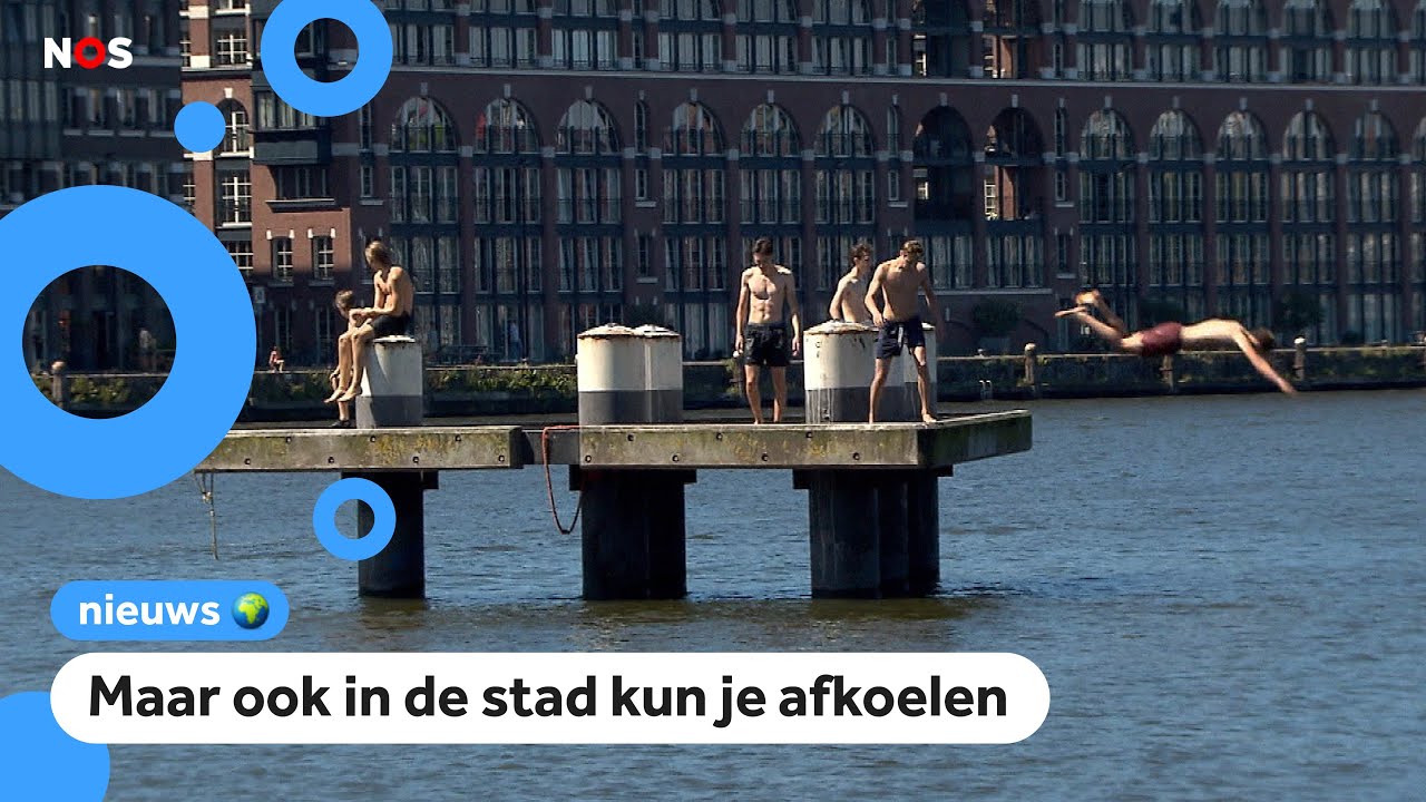 Drukte op stranden en in treinen op warme zomerdag
