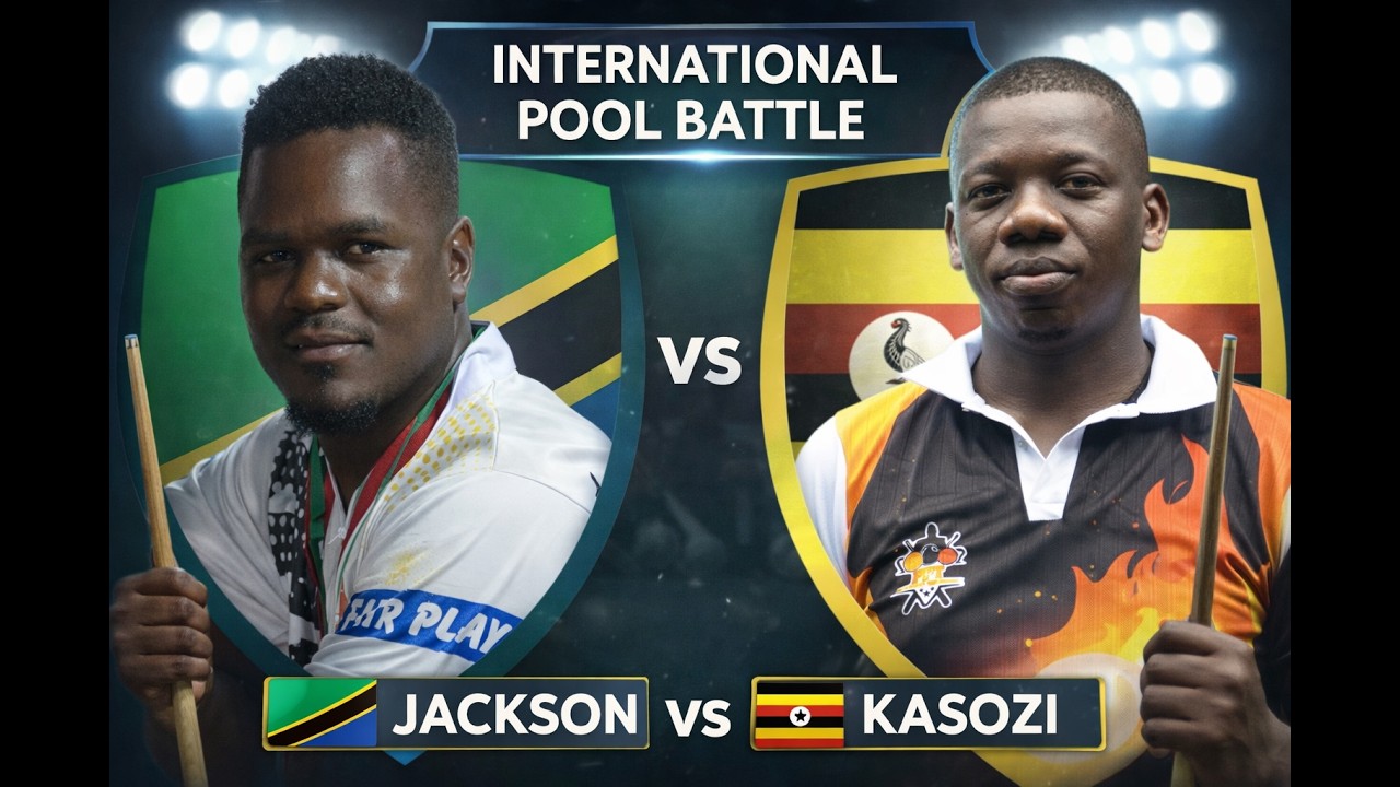 INTERNATIONAL GAME |KASOZI VS JACKSON|RACE TO 21|STAKE $2000