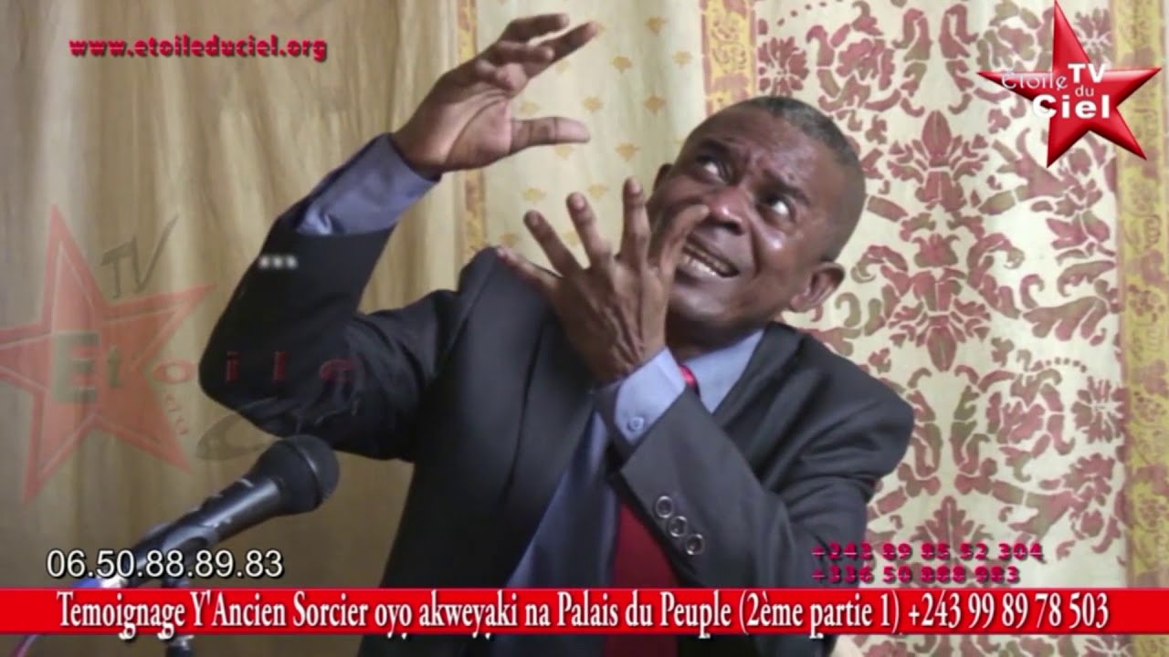 TEMOIGNAGE DE JOHN LOKADI EX SORCIER CONVERTI EN JESUS CHRIST , PARTIE 2