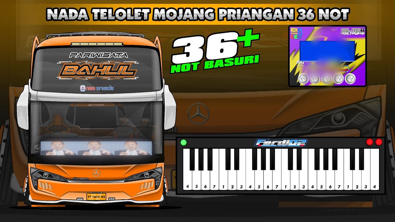 Nada Telolet Basuri Mojang Priangan 36 Not