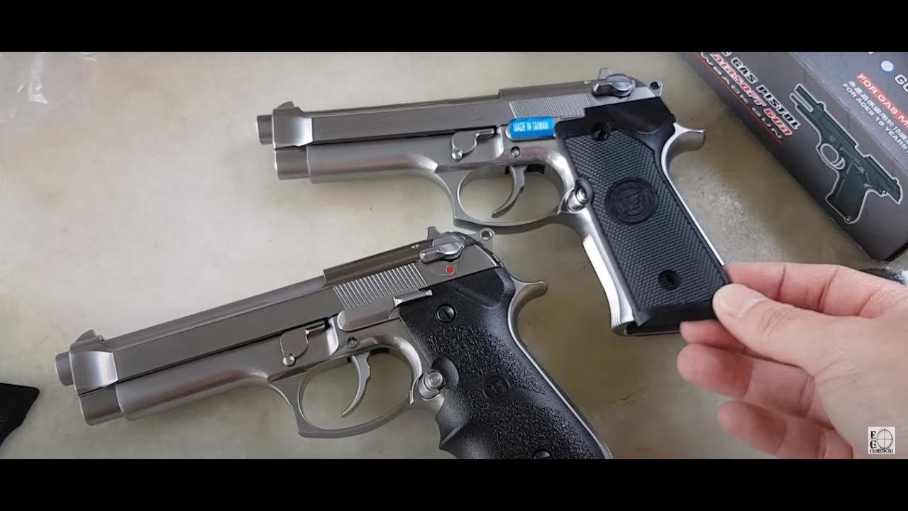 Airgun - Beretta M92 Silver WE Co2 4,5mm