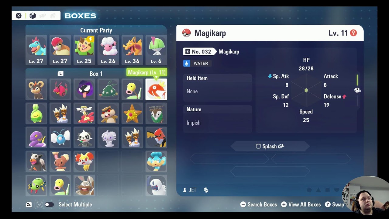 Gotta Catch em all - continuing my first play though of Legends ZA
