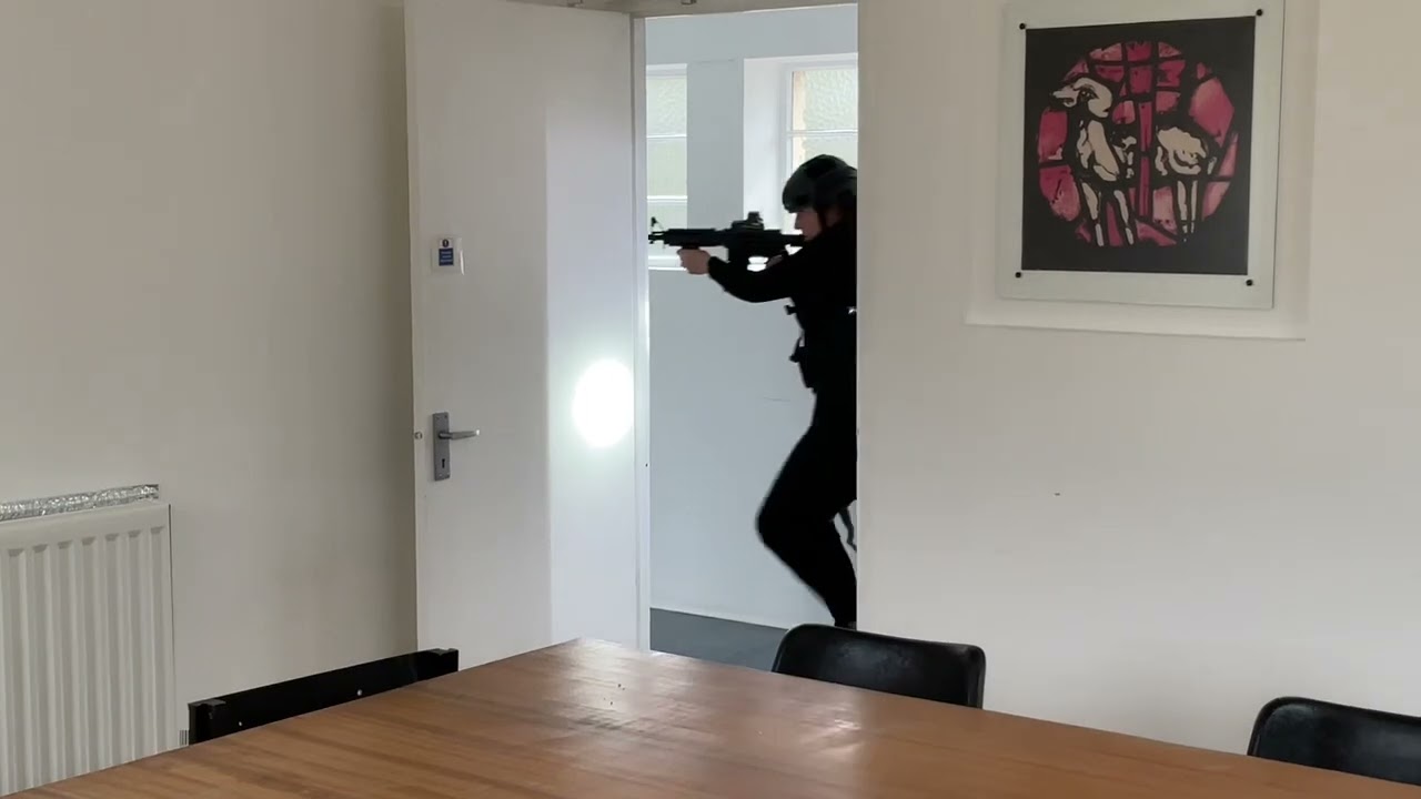 Anita Albrecht - Actress - Tactical Firearms Training