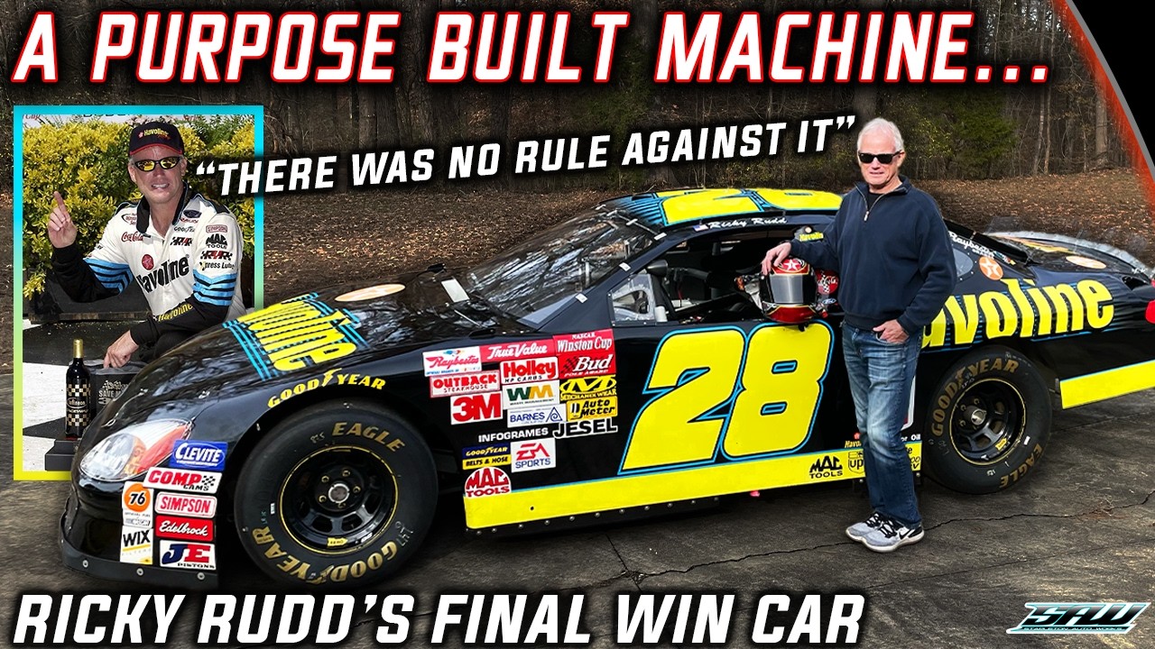 Ricky Rudd Bought His Old NASCAR Road Course Car Back! (Bonus IROC Dodge Daytona)