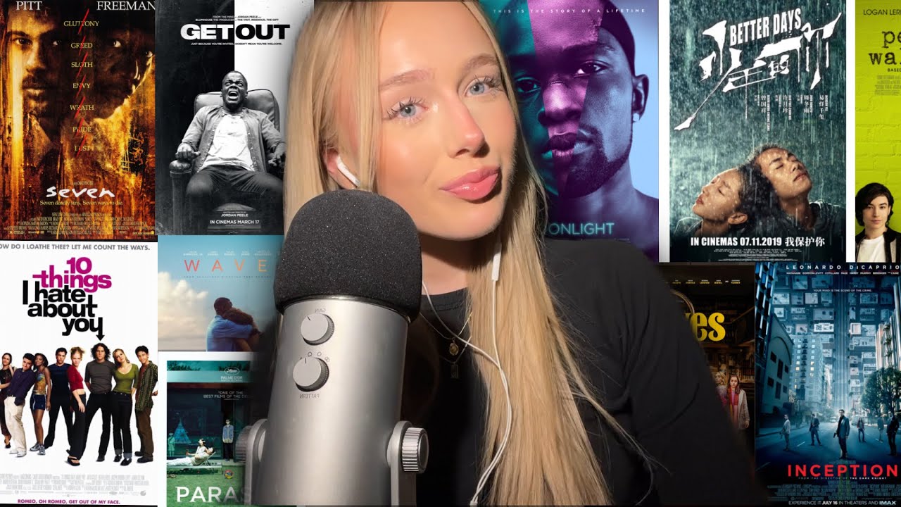 ASMR RAMBLING ABOUT MY TOP 10 MOVIES 🎬🍿