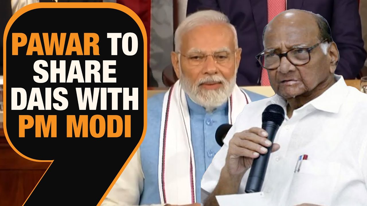 NCP Supremo Sharad Pawar Shares Stage With PM Modi | News9