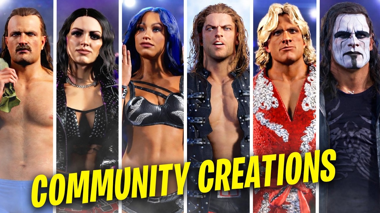 20 Best Community Creations In WWE 2K26 Right Now (Sting,Paige,Edge)