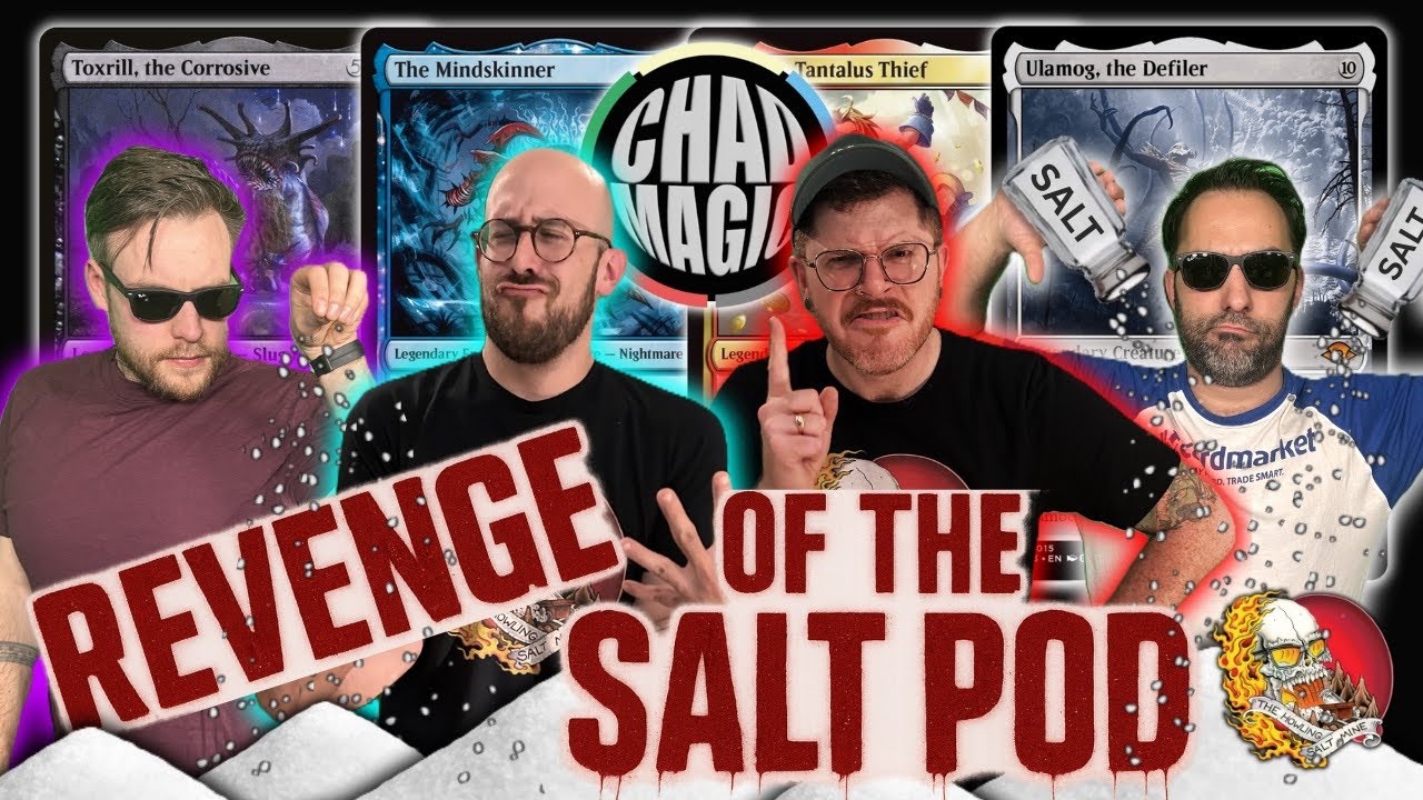 Which is the Saltiest Commander!? w/The Howling Salt Mine | Toxrill v Mindskinner v Ulamog v Zidane
