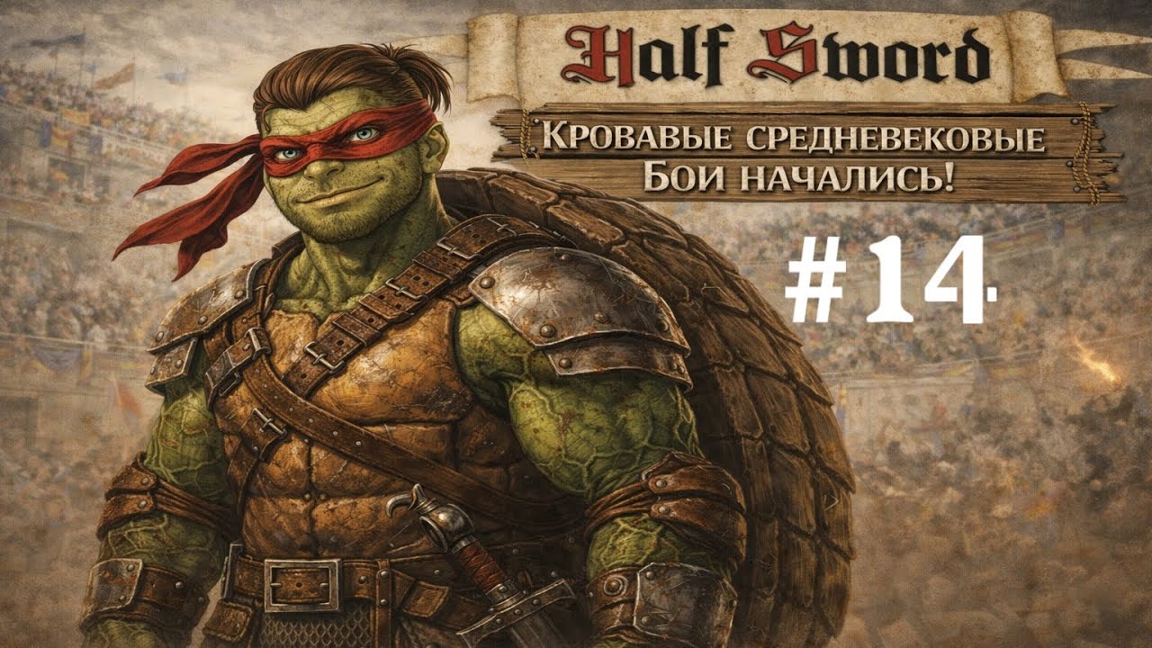 Half Sword - Техника Боя Черепаха  #14