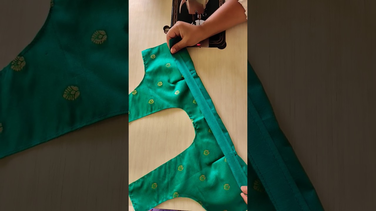 How to make perfect kamar patti#blouse #short #shortsvideo