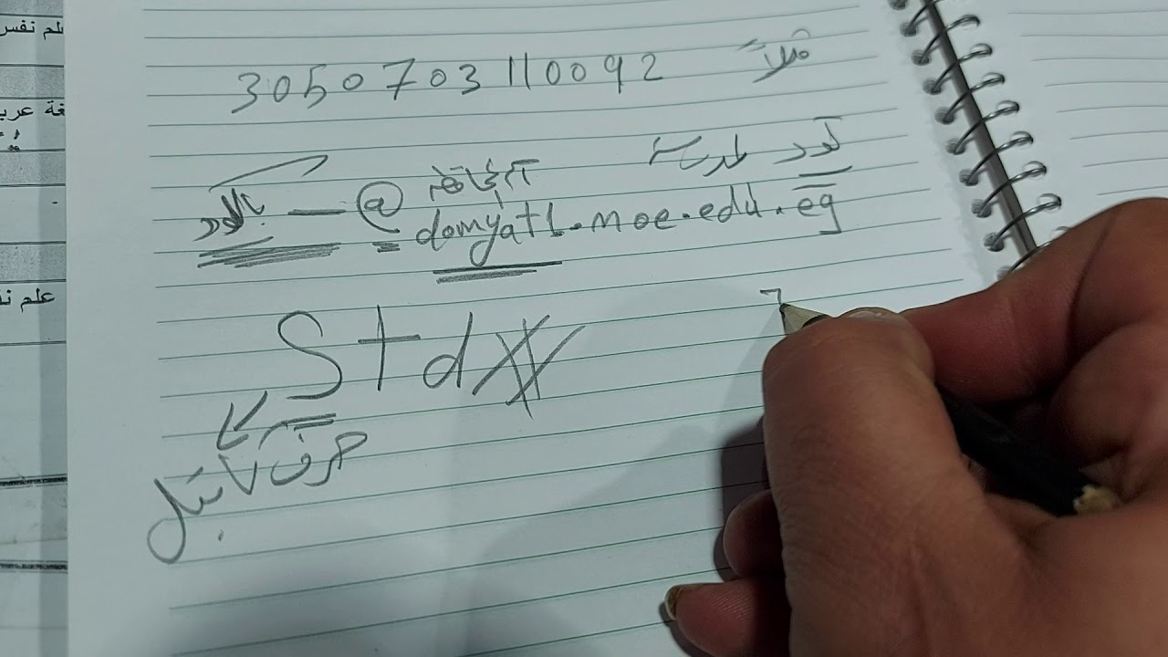 كيفية معرفة الاميل وكلمة المرور  بعد التسجيل او في حاله فقدانه.اي مشكله ممكن التواصل واتس01200036650