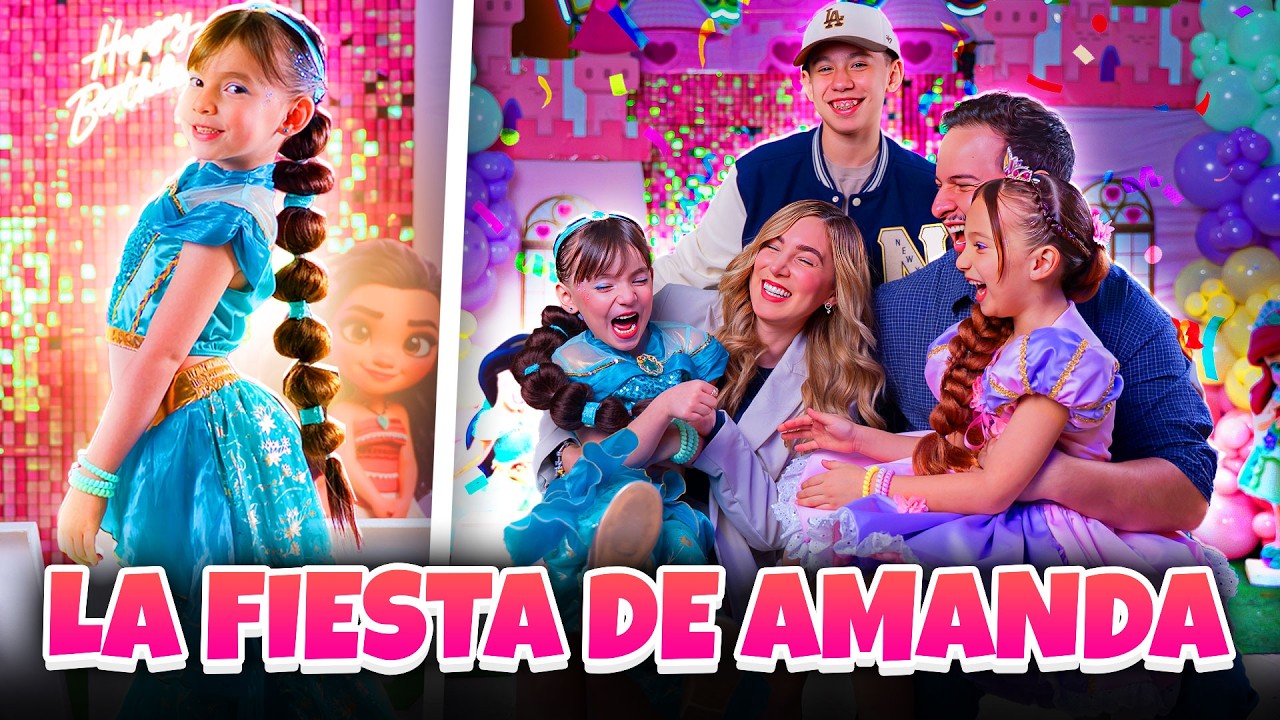 De FIESTA EN FAMILIA 🎉 | Vinieron TODAS las PRINCESAS | Los Molina