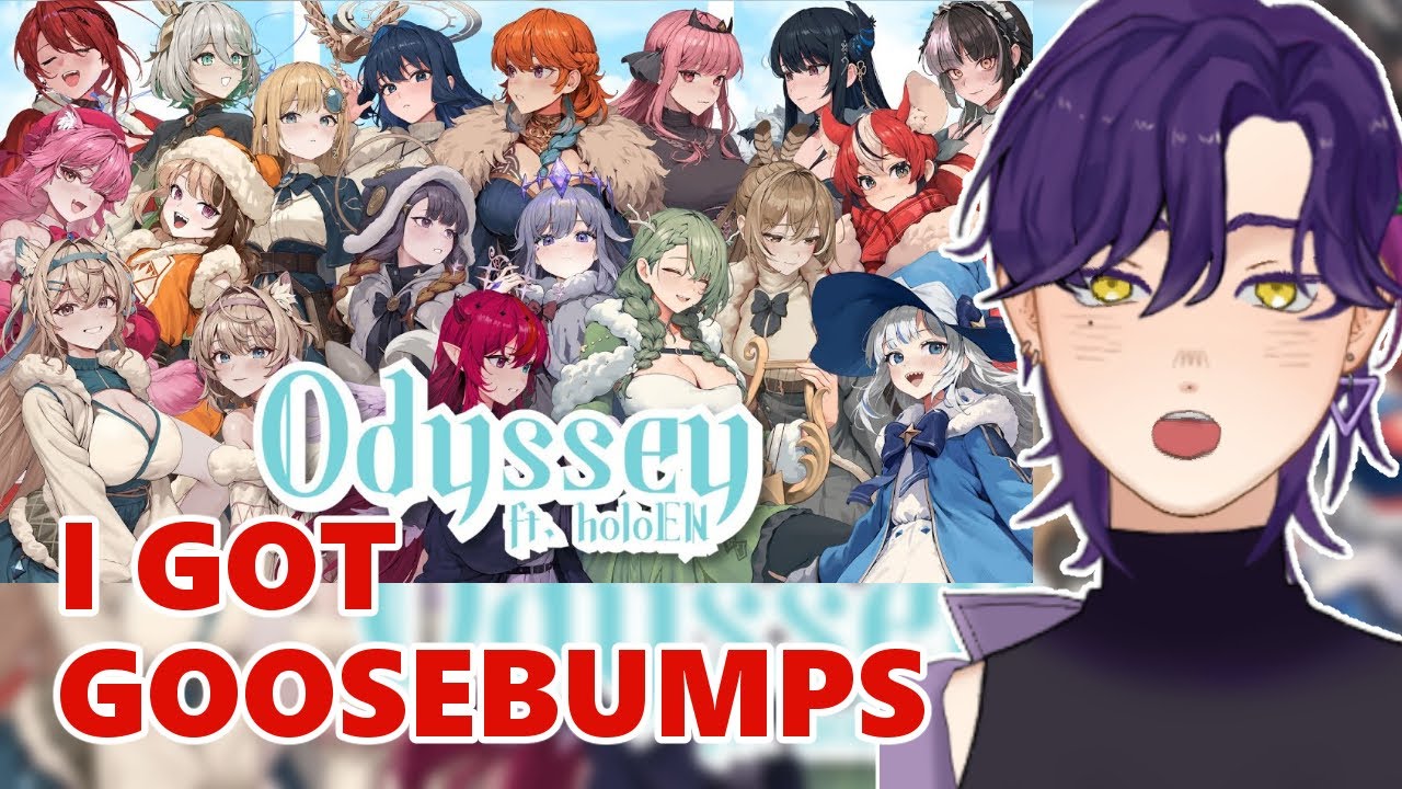 THE ULTIMATE VTUBER COLLAB SONG? | VTuber reacts to Hololive Odyssey